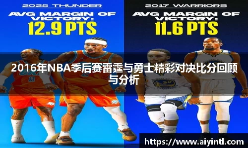 2016年NBA季后赛雷霆与勇士精彩对决比分回顾与分析